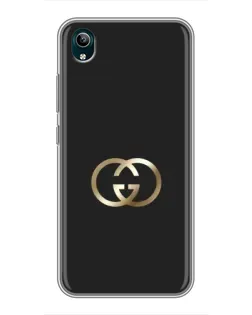 Чехол для Vivo Y1s с картинкой «Минимализм Gucci»