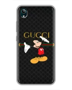 Чехол для Vivo Y1s с картинкой «Микки Маус Gucci»