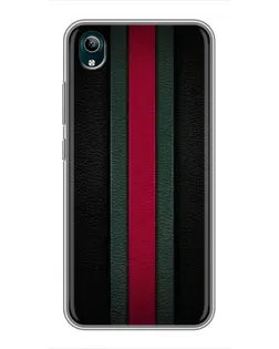 Чехол для Vivo Y1s с картинкой «Gucci — неоновая линия»