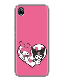 Чехол для Vivo Y1s с картинкой «Kuromi и My Melody» Чехол для Vivo Y1s с картинкой «Kuromi и My Melody»