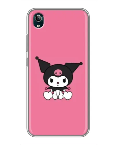 Чехол для Vivo Y1s с картинкой «Хмурая Kuromi»