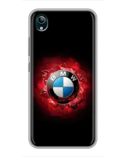 Чехол для Vivo Y1s с картинкой «Логотип BMW — вспышка»