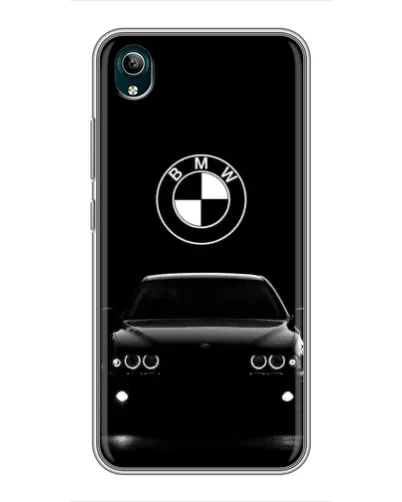 Чехол для Vivo Y1s с картинкой «BMW — взгляд из темноты» Чехол для Vivo Y1s с картинкой «BMW — взгляд из темноты»