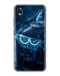 Чехол для Vivo Y1s с картинкой «BMW под дождем»