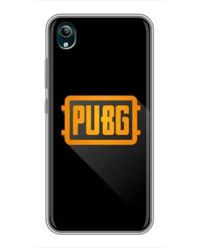 Чехол для Vivo Y1s с картинкой «PUBG — рамка лого»