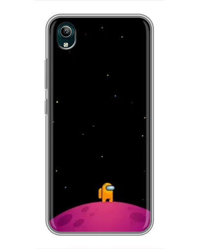 Чехол для Vivo Y1s с картинкой «Одинокий герой на планете» Чехол для Vivo Y1s с картинкой «Одинокий герой на планете»