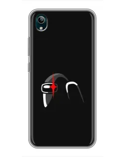 Чехол для Vivo Y1s с картинкой «Among Us шлем» Чехол для Vivo Y1s с картинкой «Among Us шлем»