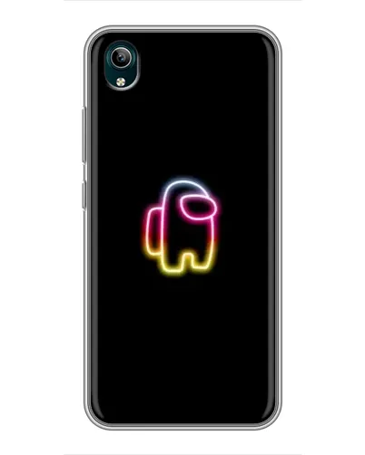 Чехол для Vivo Y1s с картинкой «Among Us градиент» Чехол для Vivo Y1s с картинкой «Among Us градиент»