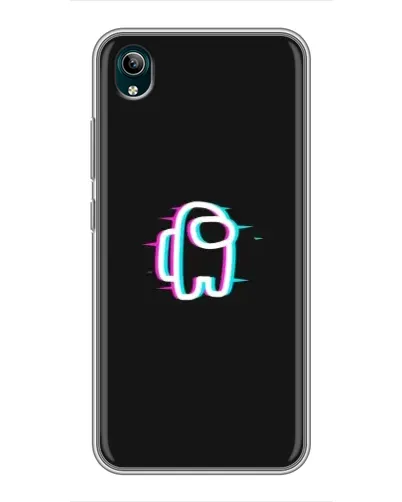 Чехол для Vivo Y1s с картинкой «Among Us неон» Чехол для Vivo Y1s с картинкой «Among Us неон»