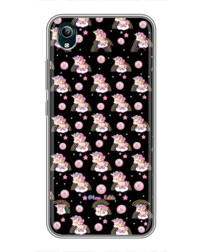 Чехол для Vivo Y1s с картинкой «Magic Unicorn паттерн» Чехол для Vivo Y1s с картинкой «Magic Unicorn паттерн»