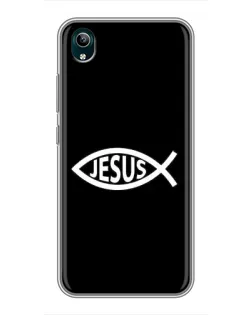 Чехол для Vivo Y1s с картинкой «Классический Jesus»