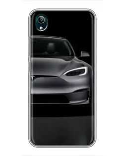 Чехол для Vivo Y1s с картинкой «Tesla Model S Look»