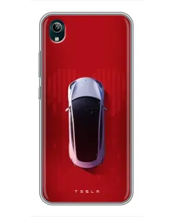 Чехол для Vivo Y1s с картинкой «Tesla Top View» Чехол для Vivo Y1s с картинкой «Tesla Top View»