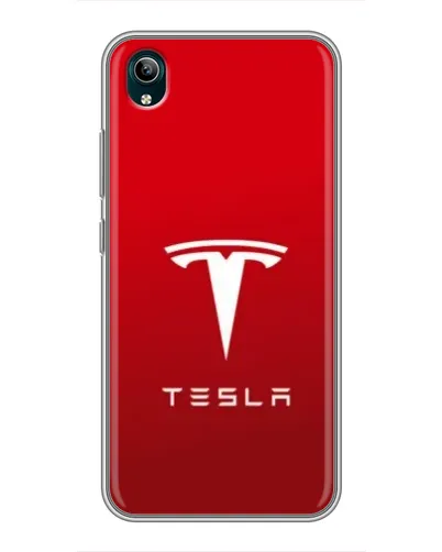 Чехол для Vivo Y1s с картинкой «Tesla Red Classic»