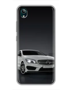Чехол для Vivo Y1s с картинкой «Mercedes AMG GT Silver» Чехол для Vivo Y1s с картинкой «Mercedes AMG GT Silver»