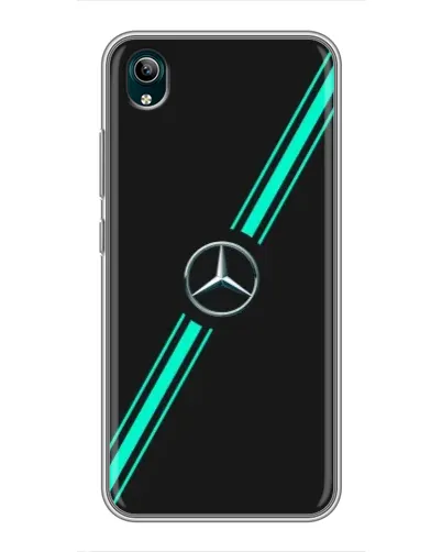 Чехол для Vivo Y1s с картинкой «Спортивные линии Mercedes» Чехол для Vivo Y1s с картинкой «Спортивные линии Mercedes»