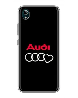 Чехол для Vivo Y1s с картинкой «Логотип Audi Heart» Чехол для Vivo Y1s с картинкой «Логотип Audi Heart»
