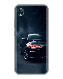 Чехол для Vivo Y1s с картинкой «Audi — хищный взгляд»