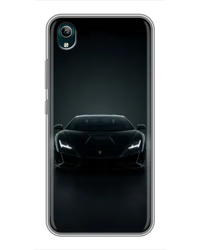 Чехол для Vivo Y1s с картинкой «Черный Lamborghini Aventador» Чехол для Vivo Y1s с картинкой «Черный Lamborghini Aventador»