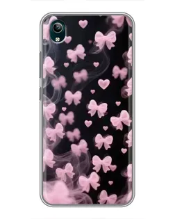 Чехол для Vivo Y1s с картинкой «Неоновое кружево»