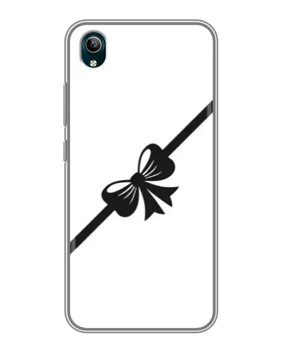 Чехол для Vivo Y1s с картинкой «Диагональный бант»