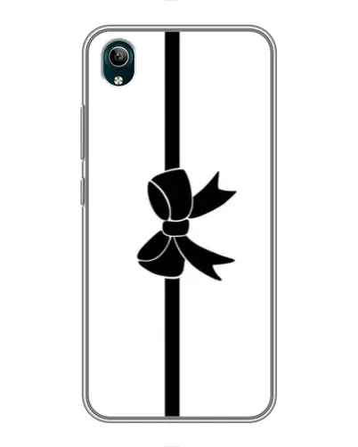 Чехол для Vivo Y1s с картинкой «Вертикальный бант»