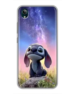 Чехол для Vivo Y1s с картинкой «Стич на рассвете»