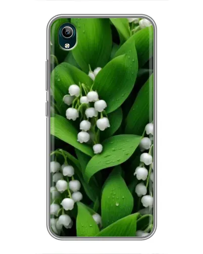 Чехол для Vivo Y1s с картинкой «Ландыши в зелени»