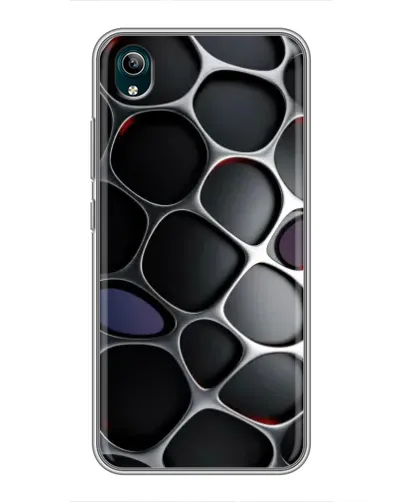 Чехол для Vivo Y1s с картинкой «Объемная темная решетка» Чехол для Vivo Y1s с картинкой «Объемная темная решетка»