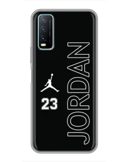 Чехол для Vivo Y20 с картинкой «Jordan Vertical»
