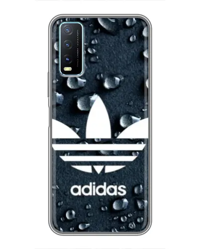 Чехол для Vivo Y20 с картинкой «Adidas Trefoil Blue» Чехол для Vivo Y20 с картинкой «Adidas Trefoil Blue»