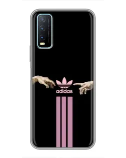 Чехол для Vivo Y20 с картинкой «Adidas Hands» Чехол для Vivo Y20 с картинкой «Adidas Hands»