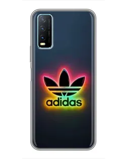 Чехол для Vivo Y20 с картинкой «Неоновый Adidas» Чехол для Vivo Y20 с картинкой «Неоновый Adidas»