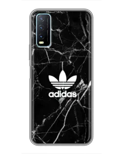 Чехол для Vivo Y20 с картинкой «Белый мрамор Adidas» Чехол для Vivo Y20 с картинкой «Белый мрамор Adidas»