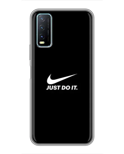 Чехол для Vivo Y20 с картинкой «Минимализм от Nike» Чехол для Vivo Y20 с картинкой «Минимализм от Nike»