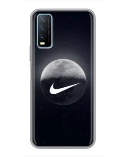Чехол для Vivo Y20 с картинкой «Nike в стиле граффити» Чехол для Vivo Y20 с картинкой «Nike в стиле граффити»