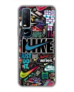 Чехол для Vivo Y20 с картинкой «Яркий коллаж Nike» Чехол для Vivo Y20 с картинкой «Яркий коллаж Nike»