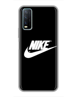 Чехол для Vivo Y20 с картинкой «Мазки краски Nike» Чехол для Vivo Y20 с картинкой «Мазки краски Nike»