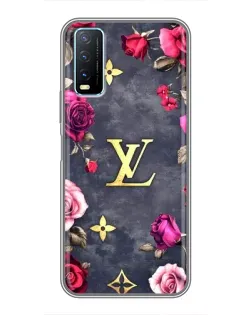 Чехол для Vivo Y20 с картинкой «Цветочный Louis Vuitton» Чехол для Vivo Y20 с картинкой «Цветочный Louis Vuitton»