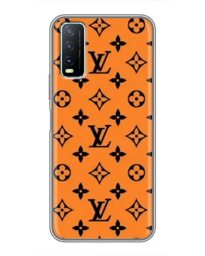 Чехол для Vivo Y20 с картинкой «Оранжевый стиль LV» Чехол для Vivo Y20 с картинкой «Оранжевый стиль LV»