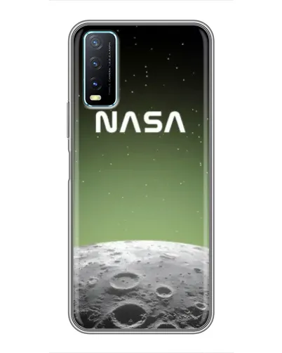 Чехол для Vivo Y20 с картинкой «NASA — лунный градиент» Чехол для Vivo Y20 с картинкой «NASA — лунный градиент»