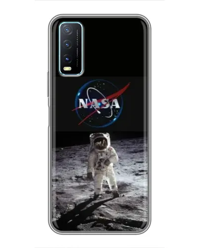 Чехол для Vivo Y20 с картинкой «Астронавт на Луне» Чехол для Vivo Y20 с картинкой «Астронавт на Луне»