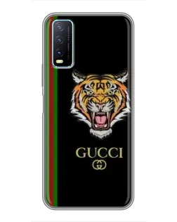 Чехол для Vivo Y20 с картинкой «Тигр Gucci» Чехол для Vivo Y20 с картинкой «Тигр Gucci»