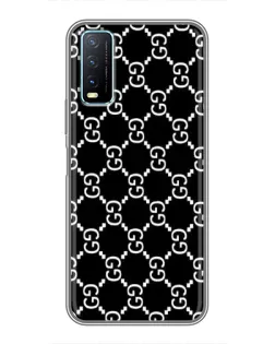 Чехол для Vivo Y20 с картинкой «Gucci — сетчатый паттерн» Чехол для Vivo Y20 с картинкой «Gucci — сетчатый паттерн»