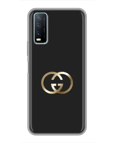 Чехол для Vivo Y20 с картинкой «Минимализм Gucci»