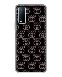 Чехол для Vivo Y20 с картинкой «Классическая монограмма Gucci» Чехол для Vivo Y20 с картинкой «Классическая монограмма Gucci»