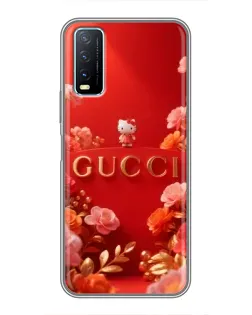 Чехол для Vivo Y20 с картинкой «Gucci — золотой сад» Чехол для Vivo Y20 с картинкой «Gucci — золотой сад»