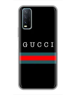 Чехол для Vivo Y20 с картинкой «Gucci — красный пояс» Чехол для Vivo Y20 с картинкой «Gucci — красный пояс»