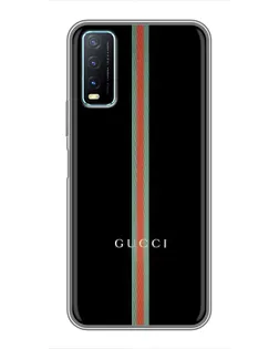 Чехол для Vivo Y20 с картинкой «Gucci — строгая линия» Чехол для Vivo Y20 с картинкой «Gucci — строгая линия»