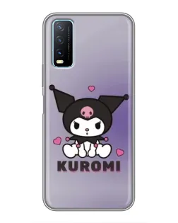 Чехол для Vivo Y20 с картинкой «Kuromi — фиолетовый арт» Чехол для Vivo Y20 с картинкой «Kuromi — фиолетовый арт»